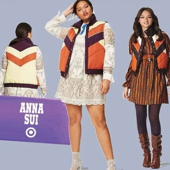 Anna Sui Jackets & Blazers - Anna Sui x Target Puffer Vest Sz XL